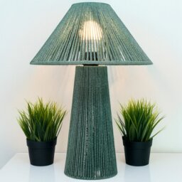 Sunie Table Lamp Green - Wilko - thumbnail 3