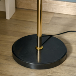 Portland Dandelion Tall Floor Lamp - Size: 40 x 40 x 160cm - Gold - Wilko - thumbnail 4