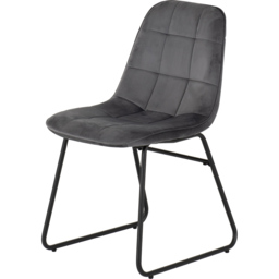 Seconique Avery Lukas 4 Seater Extending Dining Set Concrete and Grey - Wilko - thumbnail 5