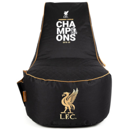 Kaikoo Liverpool Champion Bean Bag Gaming Chair - Black - Wilko - thumbnail 4