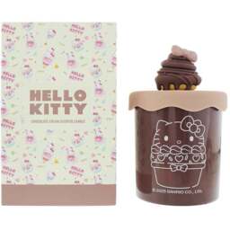 Hello Kitty Bakery Chocolate Cream Candle with 3D Silicone Lid 206g - Size: 16 x 9.5 x 9.7cm - Multi - Wilko - thumbnail 3