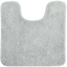 Allure Bath Fashions Dove Grey Microfibre Luxury Non-Slip Pedestal Mat 50 x 50cm - Wilko