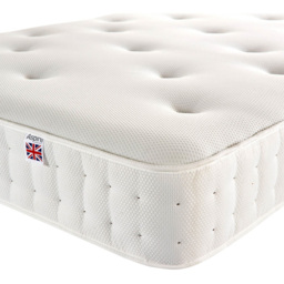 Aspire Pocket+ King Size True Hybrid Natural and Memory Mattress - White - Aspire Beds - Wilko - thumbnail 5