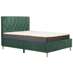 Loxley King Size Green Fabric Bed - Birlea - Wilko - thumbnail 4