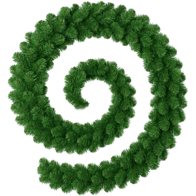 Marco Paul Luxury Plain Garland 9ft - Size: 20 x 20 x 10cm - Multicoloured - Wilko - image 1