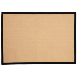 Swinton Black Jute Runner - Size: 60 x 230cm - Wilko - thumbnail 6