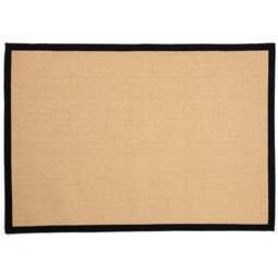 Swinton Black Jute Runner - Size: 60 x 230cm - Wilko - thumbnail 1