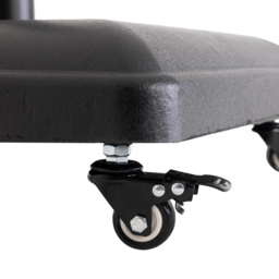 Charles Bentley Square Concrete Parasol Base 37.5kg - Size: Single - Black - Wilko - thumbnail 7