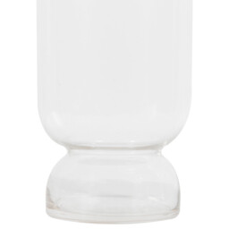 Blossom Bulb Vase - Clear - Wilko - thumbnail 3