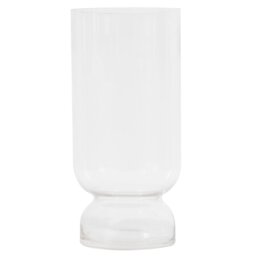 Blossom Bulb Vase - Clear - Wilko