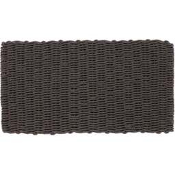 Esselle Home Didsbury Grey Braided Doormat 55 x 100cm - Wilko