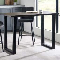 Julian Bowen Brooklyn Bar Table Dark Oak - Brown - Wilko
