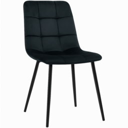 Kosy Koala Rocco 5 Seater Wooden Velvet Dining Bench Set Stone Grey and Black - Wilko - thumbnail 3