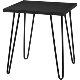 Dorel Owen Black Oak Retro End Table Black - Size: 55 x 49 x 49cm - Wilko - thumbnail 5