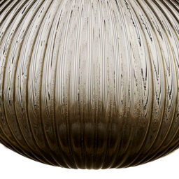 Premier Housewares Brown Nullah Glass Vase - Size: 16 x 16 x 15cm - Wilko - thumbnail 7