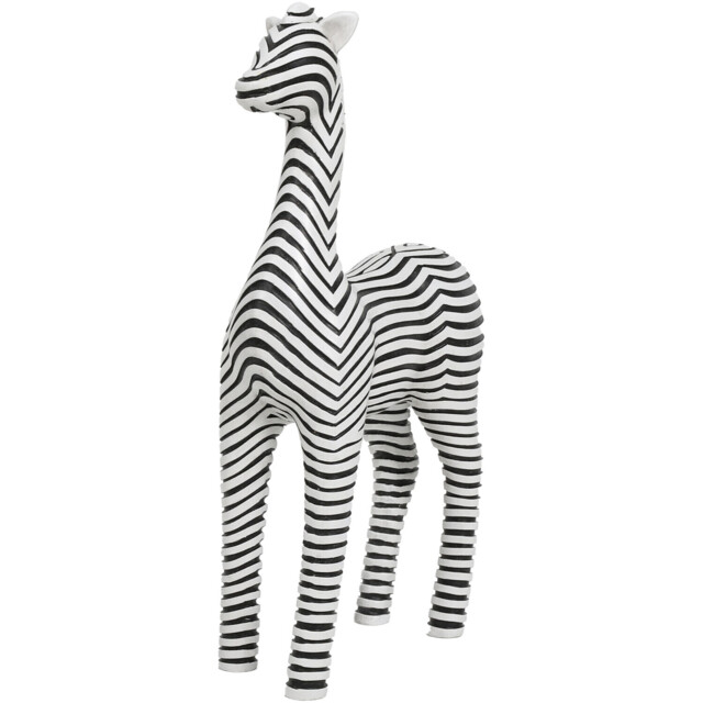 Black and White Zebra Ornament - Size: 5.3 x 24.5 x 16.6 - Wilko - image 1