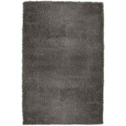 Homemaker Charcoal Snug Plain Shaggy Rug 200 x 290cm - Grey - Wilko - thumbnail 1