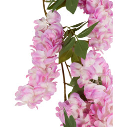 Lavender Wisteria Garland - Purple - Wilko - thumbnail 4