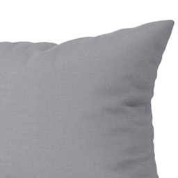 Serene Grey Pillowcase - Size: 27 x 20cm - Wilko - thumbnail 3
