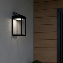 EGLO Suzzara Black Solar LED Light with Sensor - Size: 14 x 14 x 25cm - Wilko - thumbnail 3