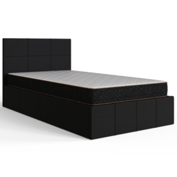 GFW Single Black End Lift Ottoman Bed - Wilko - thumbnail 3