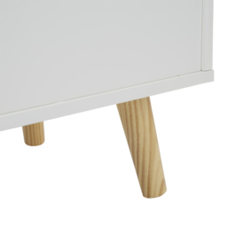 Liberty House Toys 5 Shelf Kids Sloping Bookcase - Size: 35 x 80 x 72.5cm - White - Wilko - thumbnail 7