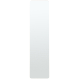 Living and Home Foldable Full Length Mirror 37 x 147cm - Size: 147 x 37cm - White - Wilko - thumbnail 5