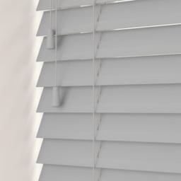 New Edge Blinds Grained Venetian Blinds Dove Grey 80cm - Size: W 80cm x D 130cm - Wilko - thumbnail 1