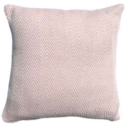 Rapport Home Skye Blush Cushion Cover 43 x 43cm - Pink - Wilko