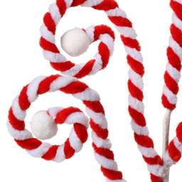 Candy Cane Swirl Pick - Wilko - thumbnail 3