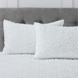Intimates Astra Double White Tufted Duvet Set - Wilko - thumbnail 3