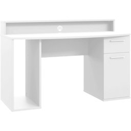 Flair Power Z Compact White LED Gaming Desk - Size: 91.1 x 65 x 140cm - Wilko - thumbnail 6