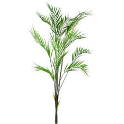 Leaf Artificial Palm Tree 3.8ft - Size: 120 x 50 x 50cm - Green - Wilko
