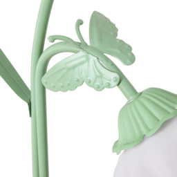 Living and Home 2 Light Green and White Floral Floor Lamp with Foot Switch - Size: 163 x 17.5 x 17.5cm - Wilko - thumbnail 6