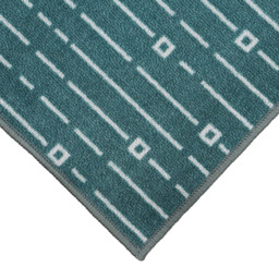 JVL Savio Teal Mat 40 x 60cm - Blue - JVL Homewares - Wilko - thumbnail 5