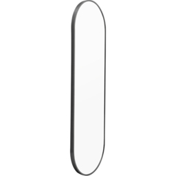 Living and Home Black Oval Frame Full Length Wall Mirror 40 x 150cm - Size: 150 x 40cm - Wilko - thumbnail 5