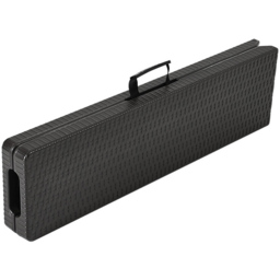 Living and Home Set of 2 Rattan Black Folding Bench - Size: 2 Seater - Wilko - thumbnail 6