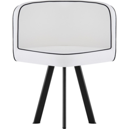 Comfy Living Metal 4 Seater Dining Set White - Wilko - thumbnail 4