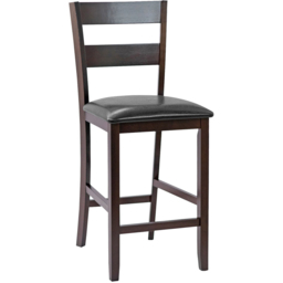 Costway Counter Height Upholstered Bar Stool Set of 2 - Size: 108 x 52 x 30cm - Multi - Wilko - thumbnail 3