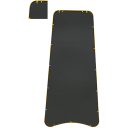 MirrorOutlet The Coartans Gold Metal Trapezoid Wall Mirror 180 x 85cm - Wilko - thumbnail 5