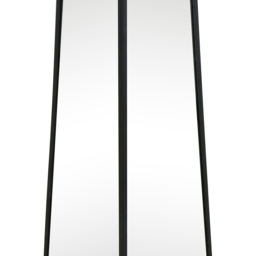 MirrorOutlet The Obelisk Black Metal Edged Mirrored Ornament 100 x 20cm - Wilko - thumbnail 6
