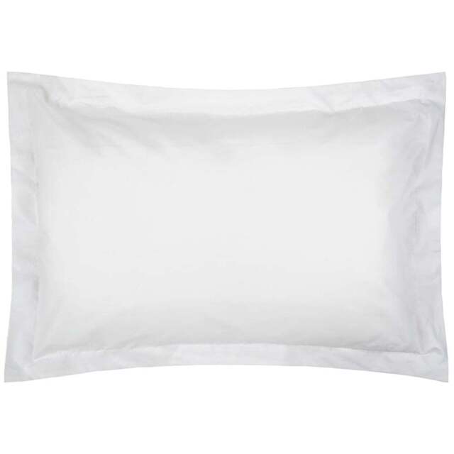 Serene Oxford White Pillowcase - Size: 27 x 20cm - Wilko - image 1
