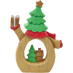 The Seasonal Gift Co. Gingerbread Snowman Scene LED Christmas Decoration 38cm - Size: 38 x 28 x 9cm - Brown - Wilko - thumbnail 6