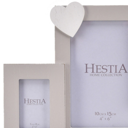 Premier Housewares Hestia Family Multi Aperture Frame - Grey - Hestia Home - Wilko - thumbnail 3