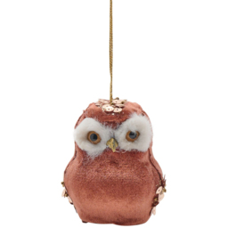 The Seasonal Gift Co Brown Owl Hanging Christmas Tree Decoration 22cm - Size: 22 x 11.5 x 7.5cm - The Seasonal Gift Co. - Wilko - thumbnail 4