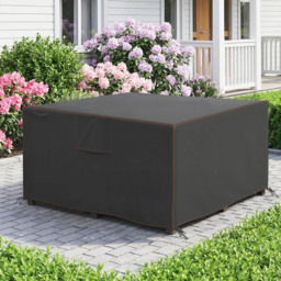 Outsunny Black Waterproof Garden Furniture Cover 125 x 125 x 74cm - Size: 74 x 125 x 125cm - Wilko - thumbnail 5