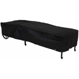 Charles Bentley Black Sun Lounger Cover - Size: L205 x W80 x H35cm - Wilko - thumbnail 1
