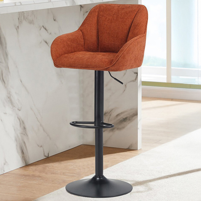 Burnt Orange Bar Stool - Wilko - image 1