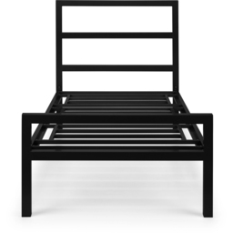 Julian Bowen Soto Single Satin Black Metal Bed Frame - Wilko - thumbnail 5