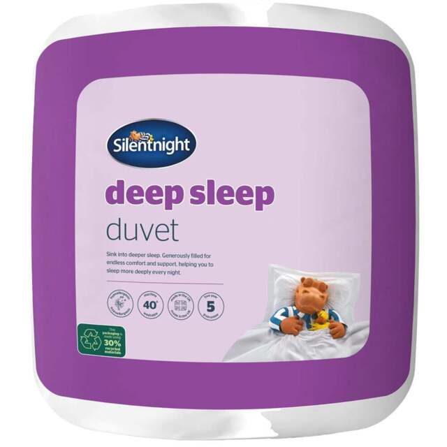 Silentnight Deep Sleep Duvet 10.5 Tog - White/King - Wilko - image 1